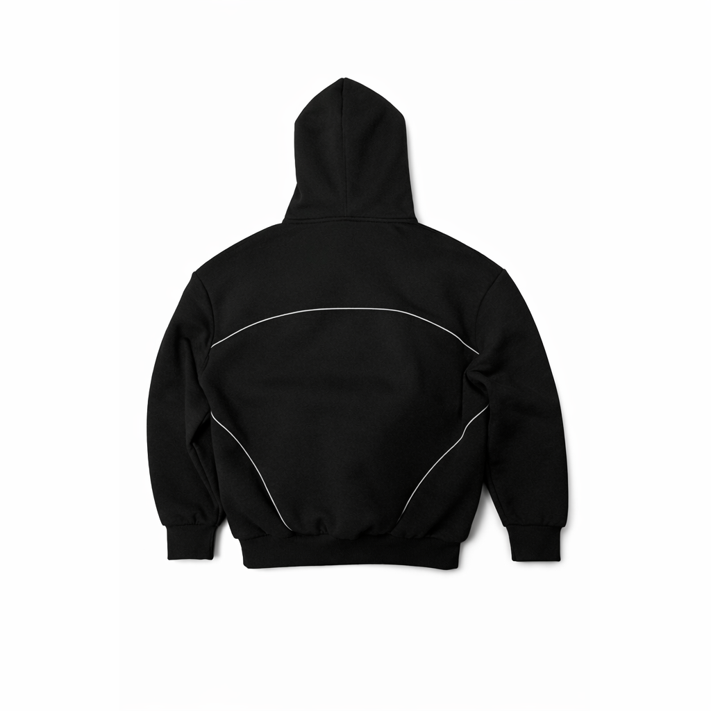 Notone Siyah Hoodie vibe vibe